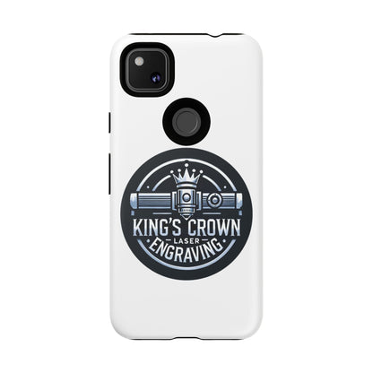 Custom Laser Engraved Phone Case, Tough Cases for Kings and Queens, Stylish Phone Accessories, Custom Gifts, Unique Designs Printify