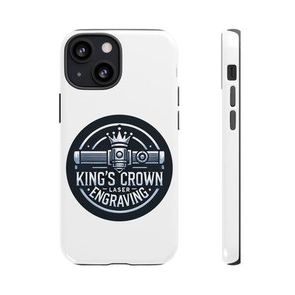 Custom Laser Engraved Phone Case, Tough Cases for Kings and Queens, Stylish Phone Accessories, Custom Gifts, Unique Designs Printify