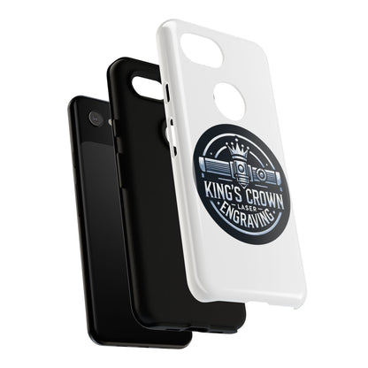 Custom Laser Engraved Phone Case, Tough Cases for Kings and Queens, Stylish Phone Accessories, Custom Gifts, Unique Designs Printify