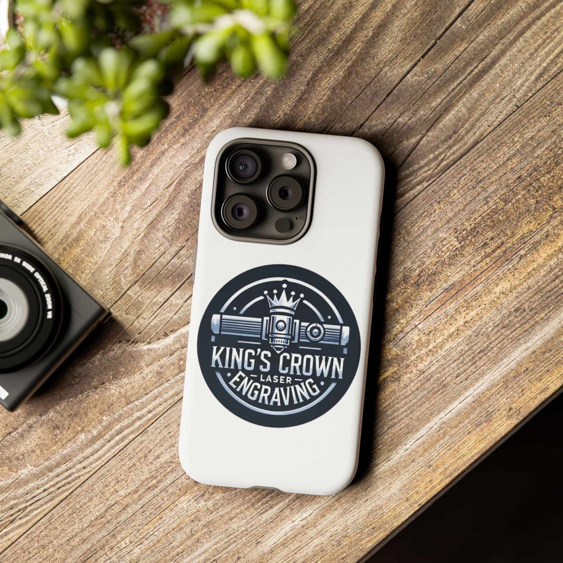 Custom Laser Engraved Phone Case, Tough Cases for Kings and Queens, Stylish Phone Accessories, Custom Gifts, Unique Designs Printify