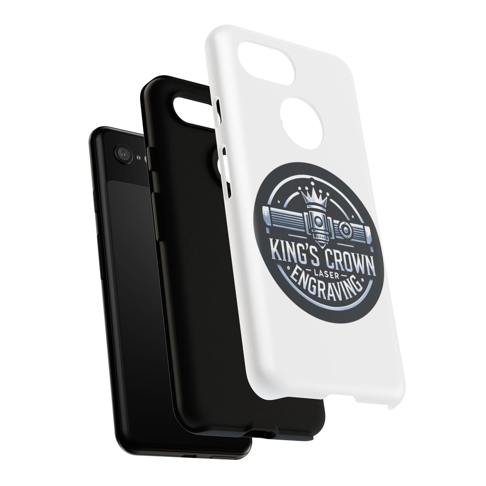 Custom Laser Engraved Phone Case, Tough Cases for Kings and Queens, Stylish Phone Accessories, Custom Gifts, Unique Designs Printify