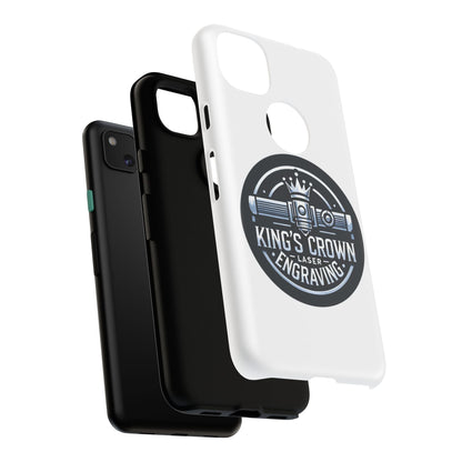 Custom Laser Engraved Phone Case, Tough Cases for Kings and Queens, Stylish Phone Accessories, Custom Gifts, Unique Designs Printify