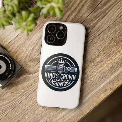 Custom Laser Engraved Phone Case, Tough Cases for Kings and Queens, Stylish Phone Accessories, Custom Gifts, Unique Designs Printify
