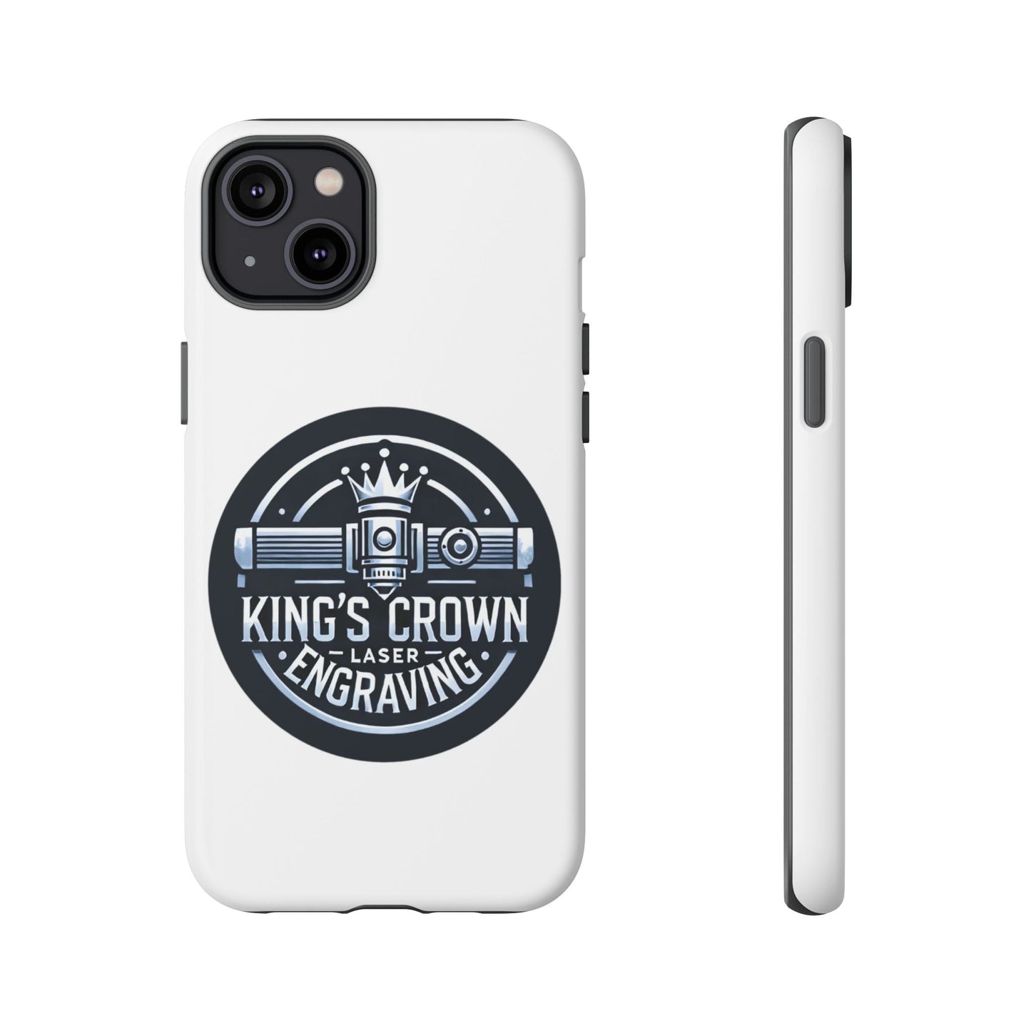 Custom Laser Engraved Phone Case, Tough Cases for Kings and Queens, Stylish Phone Accessories, Custom Gifts, Unique Designs Printify