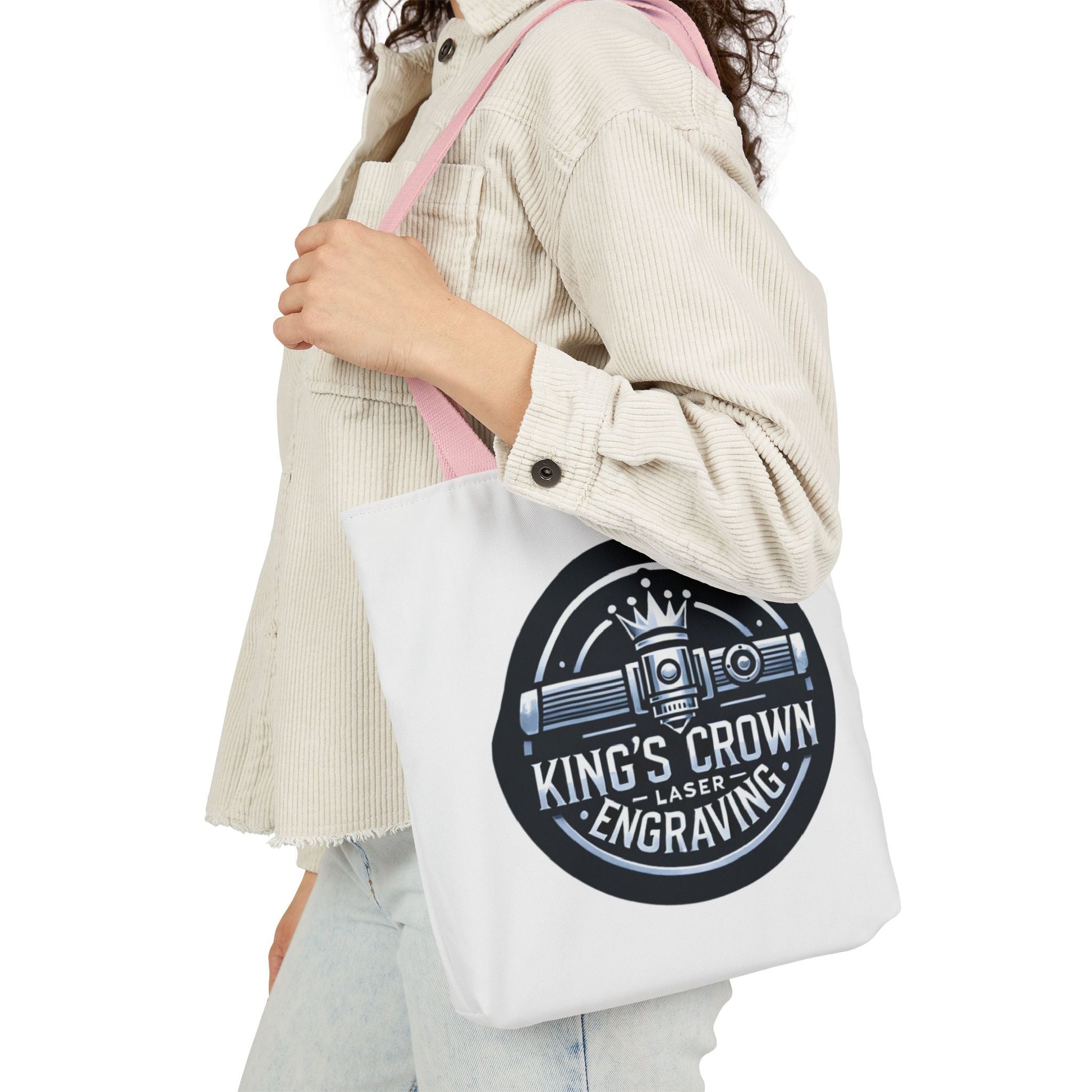 Custom Modern Canvas Tote Bag with 5-Color Straps, Eco-Friendly Shopper, Trendy Gift, Personalized Shopping Bag, Artsy Beach Bag, Stylish [...] Printify