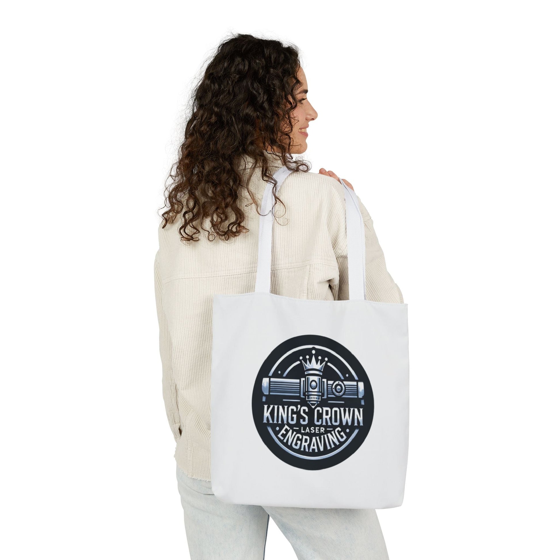 Custom Modern Canvas Tote Bag with 5-Color Straps, Eco-Friendly Shopper, Trendy Gift, Personalized Shopping Bag, Artsy Beach Bag, Stylish [...] Printify