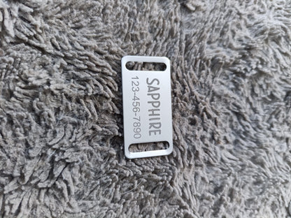 Personalized Slide on Metal dog tags My Store