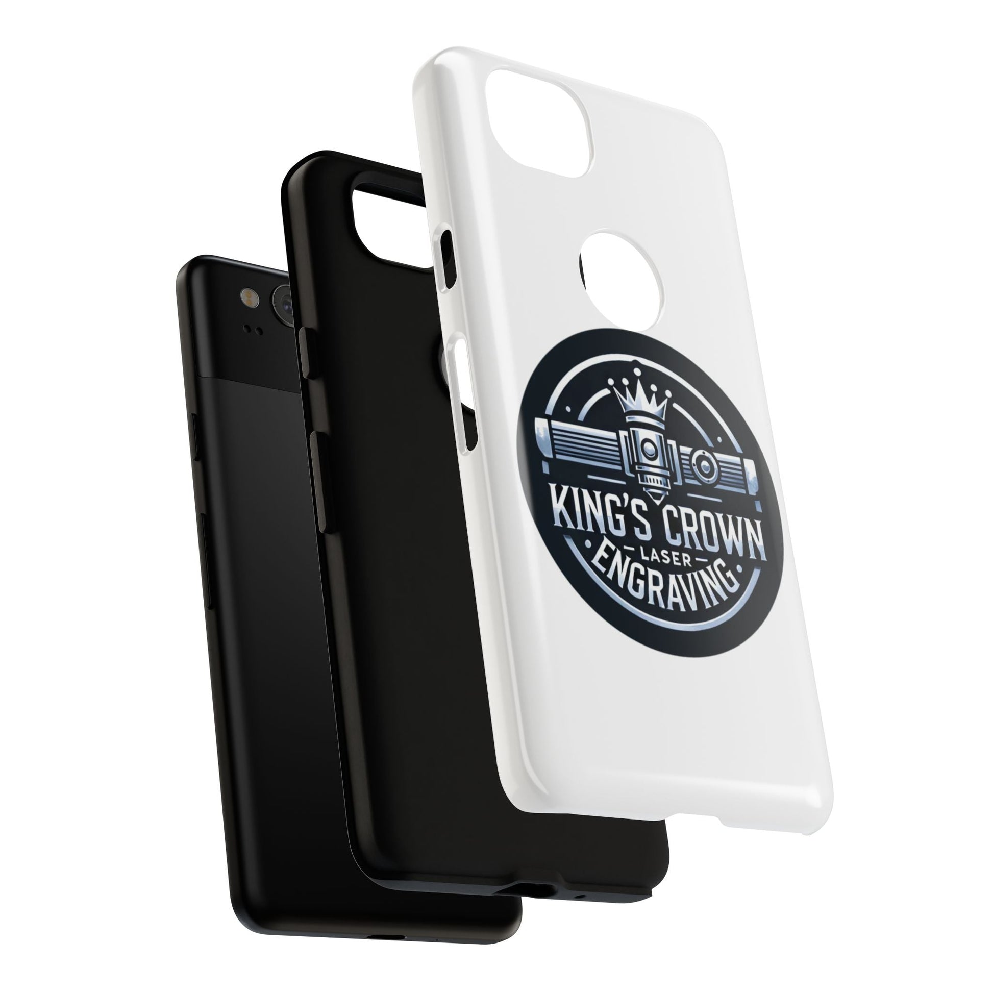 Custom Laser Engraved Phone Case, Tough Cases for Kings and Queens, Stylish Phone Accessories, Custom Gifts, Unique Designs Printify