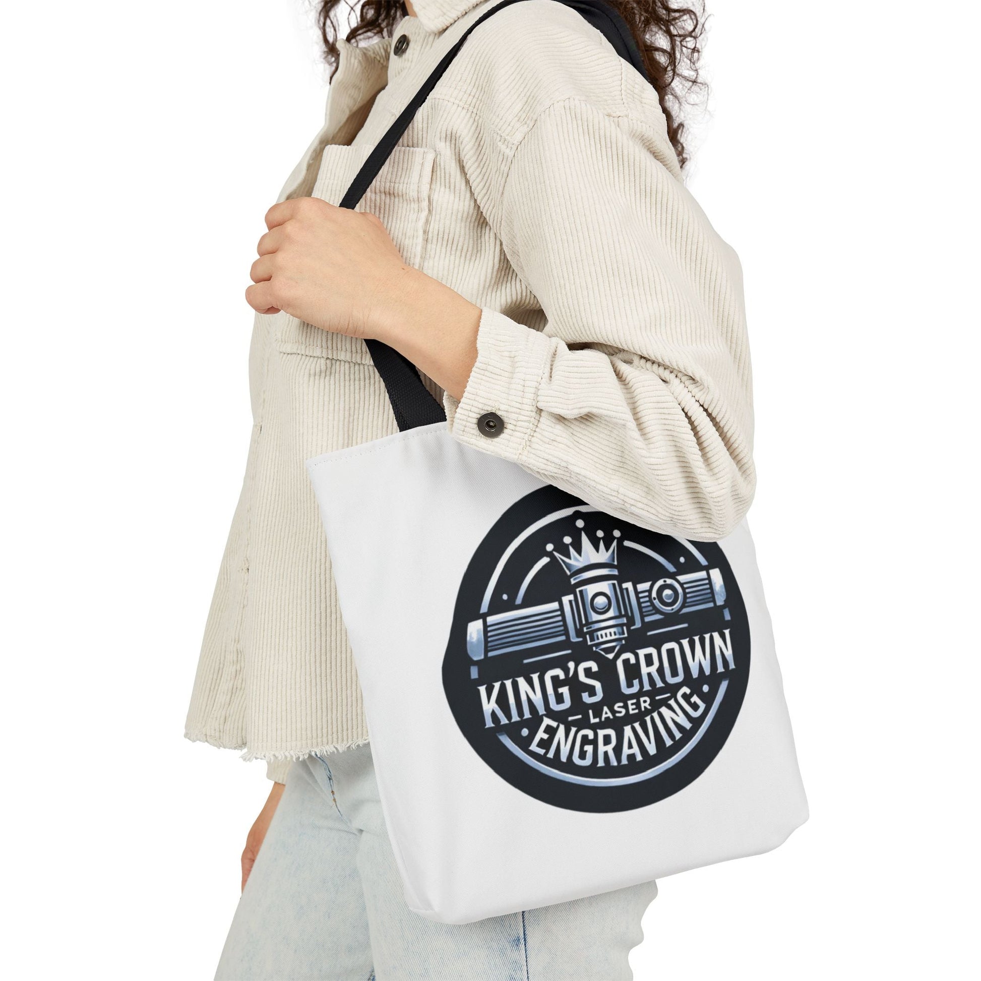 Custom Modern Canvas Tote Bag with 5-Color Straps, Eco-Friendly Shopper, Trendy Gift, Personalized Shopping Bag, Artsy Beach Bag, Stylish [...] Printify