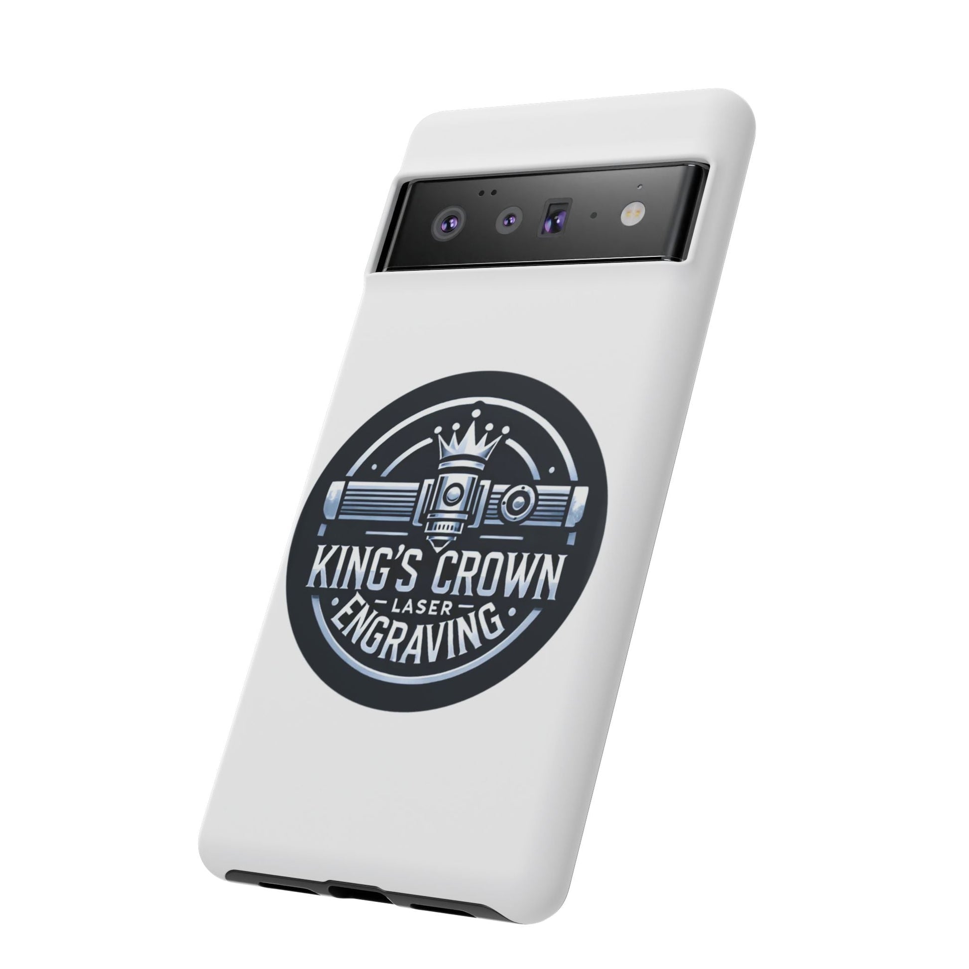 Custom Laser Engraved Phone Case, Tough Cases for Kings and Queens, Stylish Phone Accessories, Custom Gifts, Unique Designs Printify