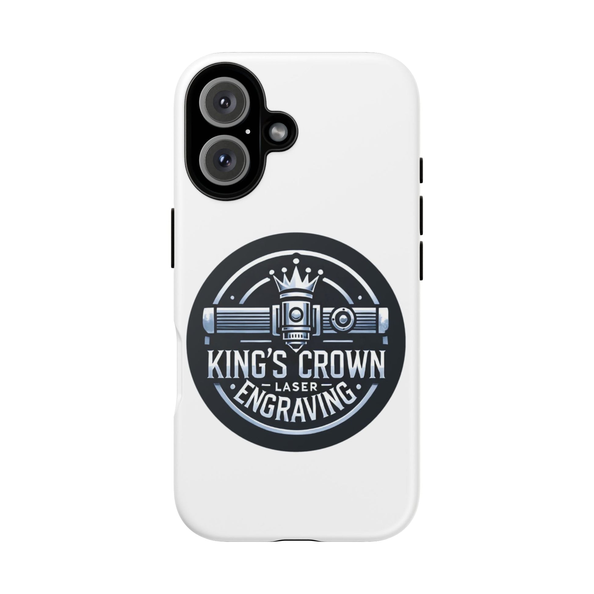 Custom Laser Engraved Phone Case, Tough Cases for Kings and Queens, Stylish Phone Accessories, Custom Gifts, Unique Designs Printify