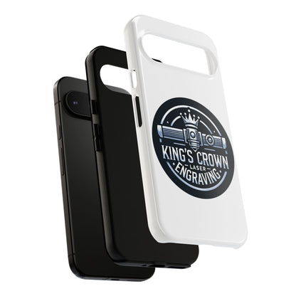 Custom Laser Engraved Phone Case, Tough Cases for Kings and Queens, Stylish Phone Accessories, Custom Gifts, Unique Designs Printify