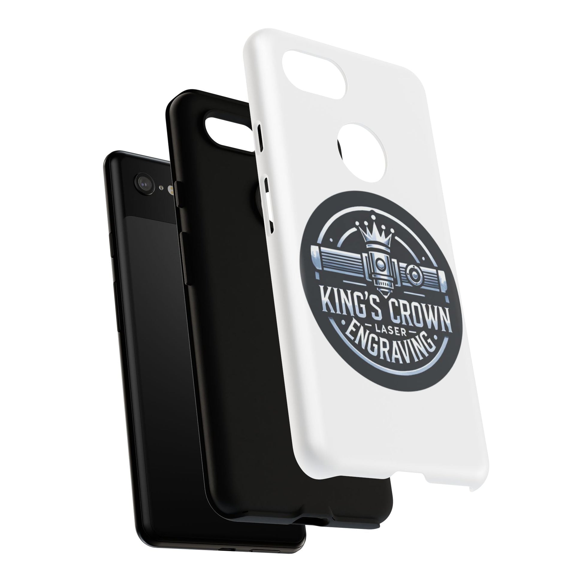 Custom Laser Engraved Phone Case, Tough Cases for Kings and Queens, Stylish Phone Accessories, Custom Gifts, Unique Designs Printify