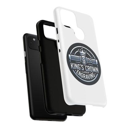 Custom Laser Engraved Phone Case, Tough Cases for Kings and Queens, Stylish Phone Accessories, Custom Gifts, Unique Designs Printify