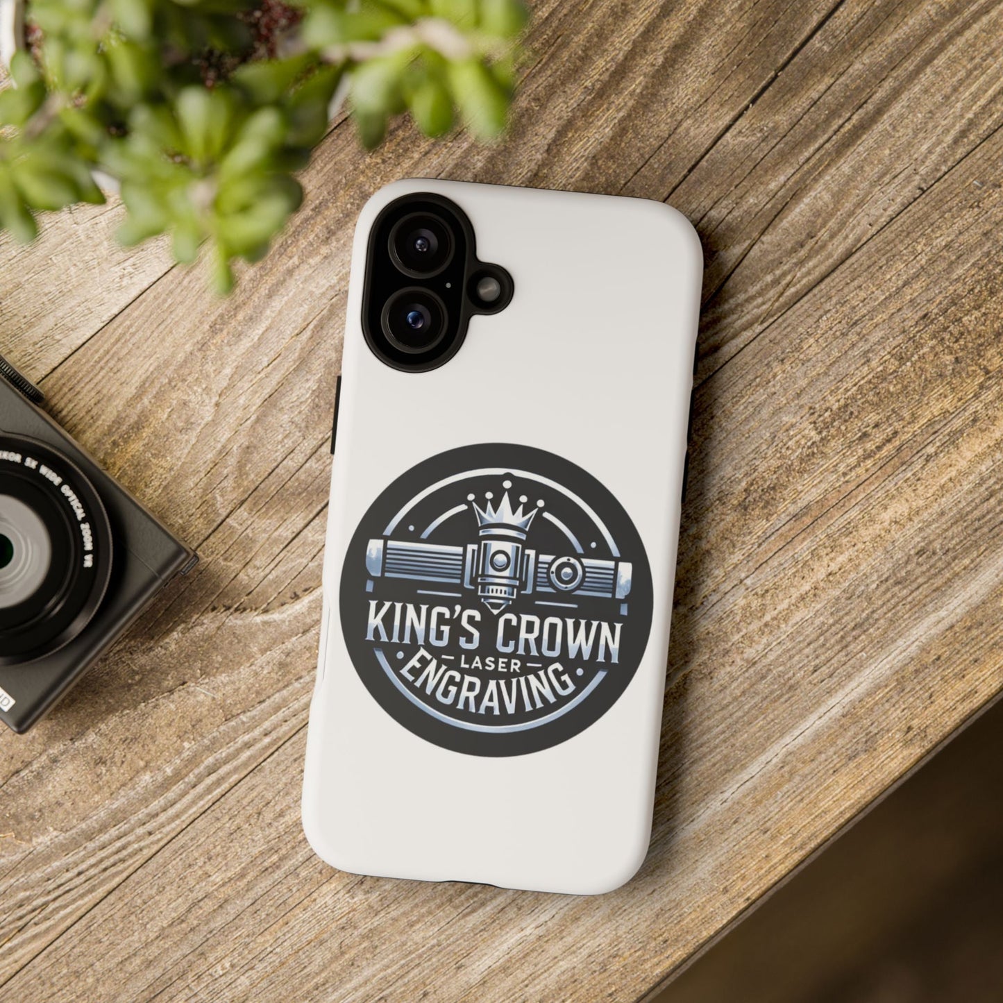 Custom Laser Engraved Phone Case, Tough Cases for Kings and Queens, Stylish Phone Accessories, Custom Gifts, Unique Designs Printify
