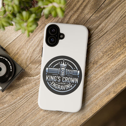Custom Laser Engraved Phone Case, Tough Cases for Kings and Queens, Stylish Phone Accessories, Custom Gifts, Unique Designs Printify