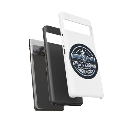 Custom Laser Engraved Phone Case, Tough Cases for Kings and Queens, Stylish Phone Accessories, Custom Gifts, Unique Designs Printify