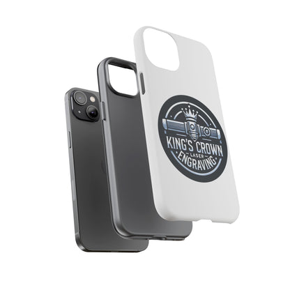 Custom Laser Engraved Phone Case, Tough Cases for Kings and Queens, Stylish Phone Accessories, Custom Gifts, Unique Designs Printify