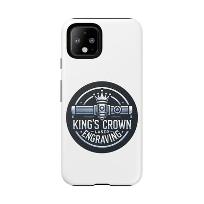 Custom Laser Engraved Phone Case, Tough Cases for Kings and Queens, Stylish Phone Accessories, Custom Gifts, Unique Designs Printify