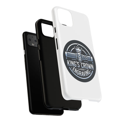 Custom Laser Engraved Phone Case, Tough Cases for Kings and Queens, Stylish Phone Accessories, Custom Gifts, Unique Designs Printify