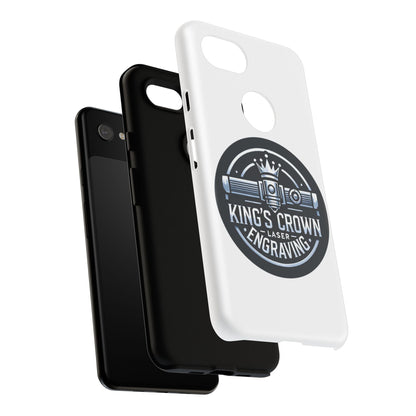 Custom Laser Engraved Phone Case, Tough Cases for Kings and Queens, Stylish Phone Accessories, Custom Gifts, Unique Designs Printify