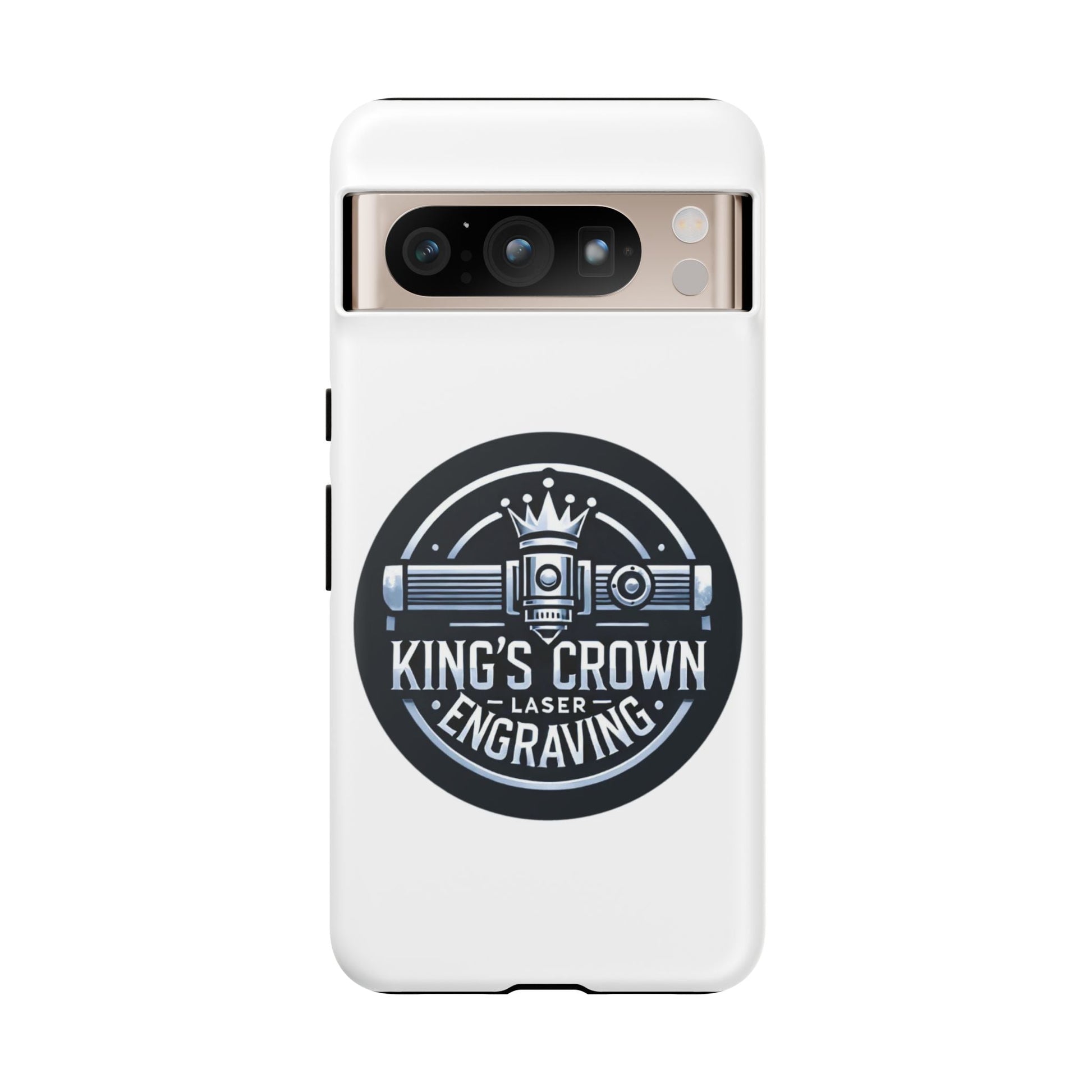 Custom Laser Engraved Phone Case, Tough Cases for Kings and Queens, Stylish Phone Accessories, Custom Gifts, Unique Designs Printify