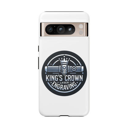Custom Laser Engraved Phone Case, Tough Cases for Kings and Queens, Stylish Phone Accessories, Custom Gifts, Unique Designs Printify