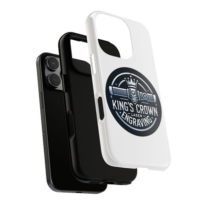 Custom Laser Engraved Phone Case, Tough Cases for Kings and Queens, Stylish Phone Accessories, Custom Gifts, Unique Designs Printify