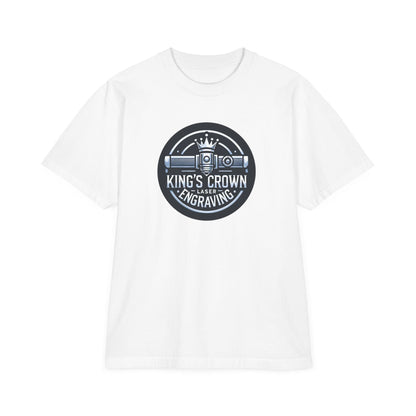 Custom Unisex King’s Crown Graphic T-Shirt, Casual Wear, Gifts for Him, Birthday, Crown Enthusiast Apparel, Engraving Theme Tee Printify