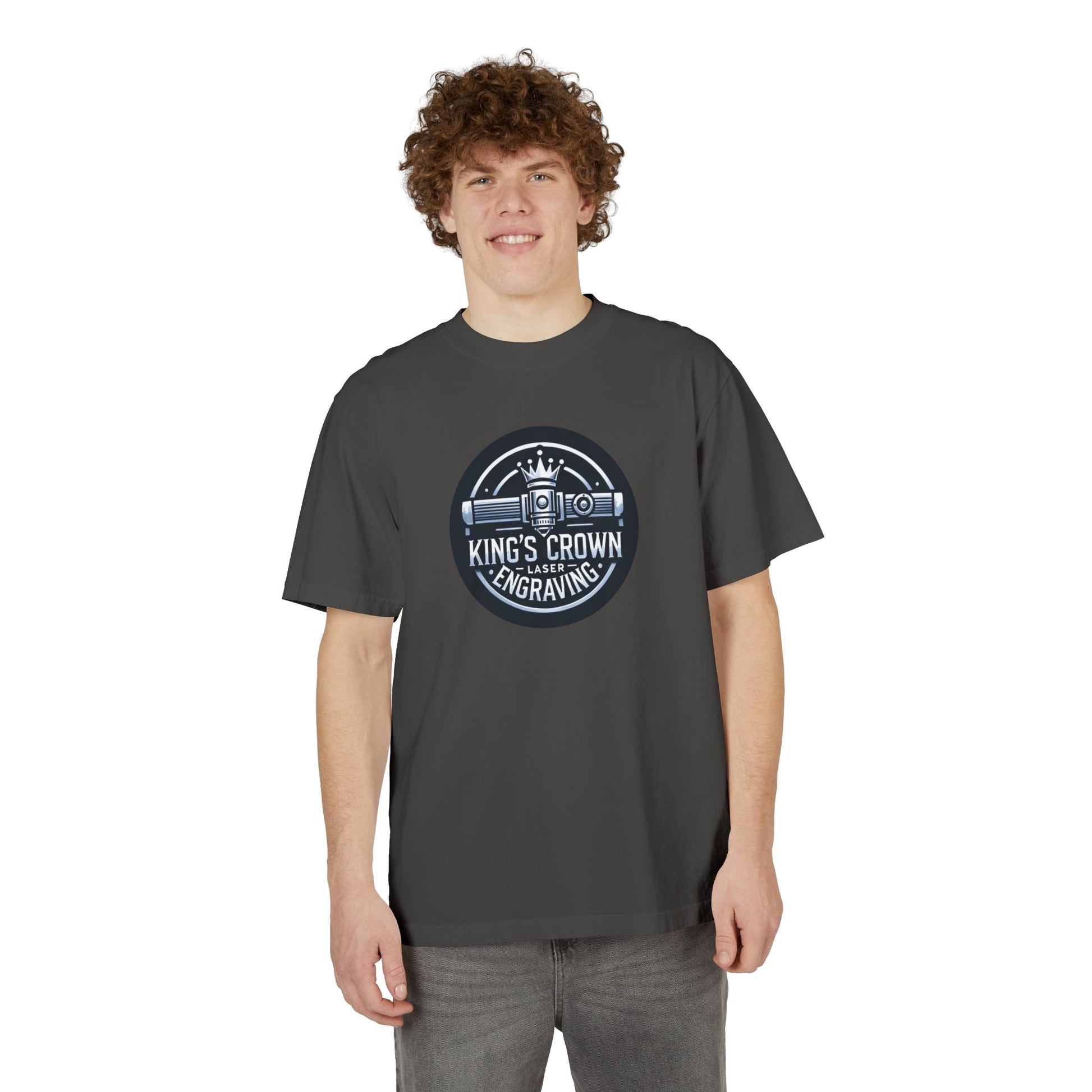 Custom Unisex King’s Crown Graphic T-Shirt, Casual Wear, Gifts for Him, Birthday, Crown Enthusiast Apparel, Engraving Theme Tee Printify