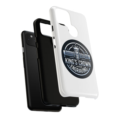 Custom Laser Engraved Phone Case, Tough Cases for Kings and Queens, Stylish Phone Accessories, Custom Gifts, Unique Designs Printify