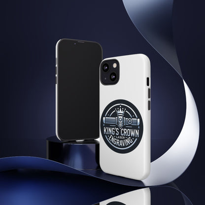 Custom Laser Engraved Phone Case, Tough Cases for Kings and Queens, Stylish Phone Accessories, Custom Gifts, Unique Designs Printify