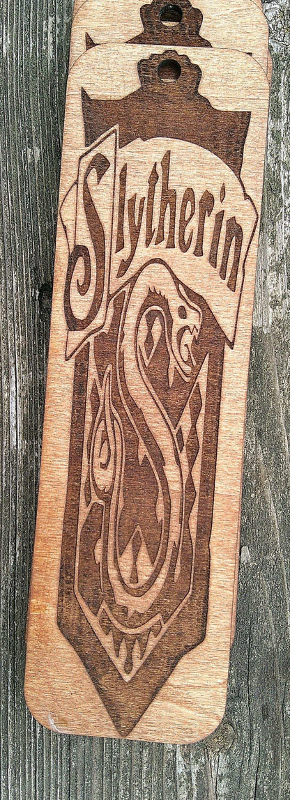 Wizard House Wooden Bookmarks My Store