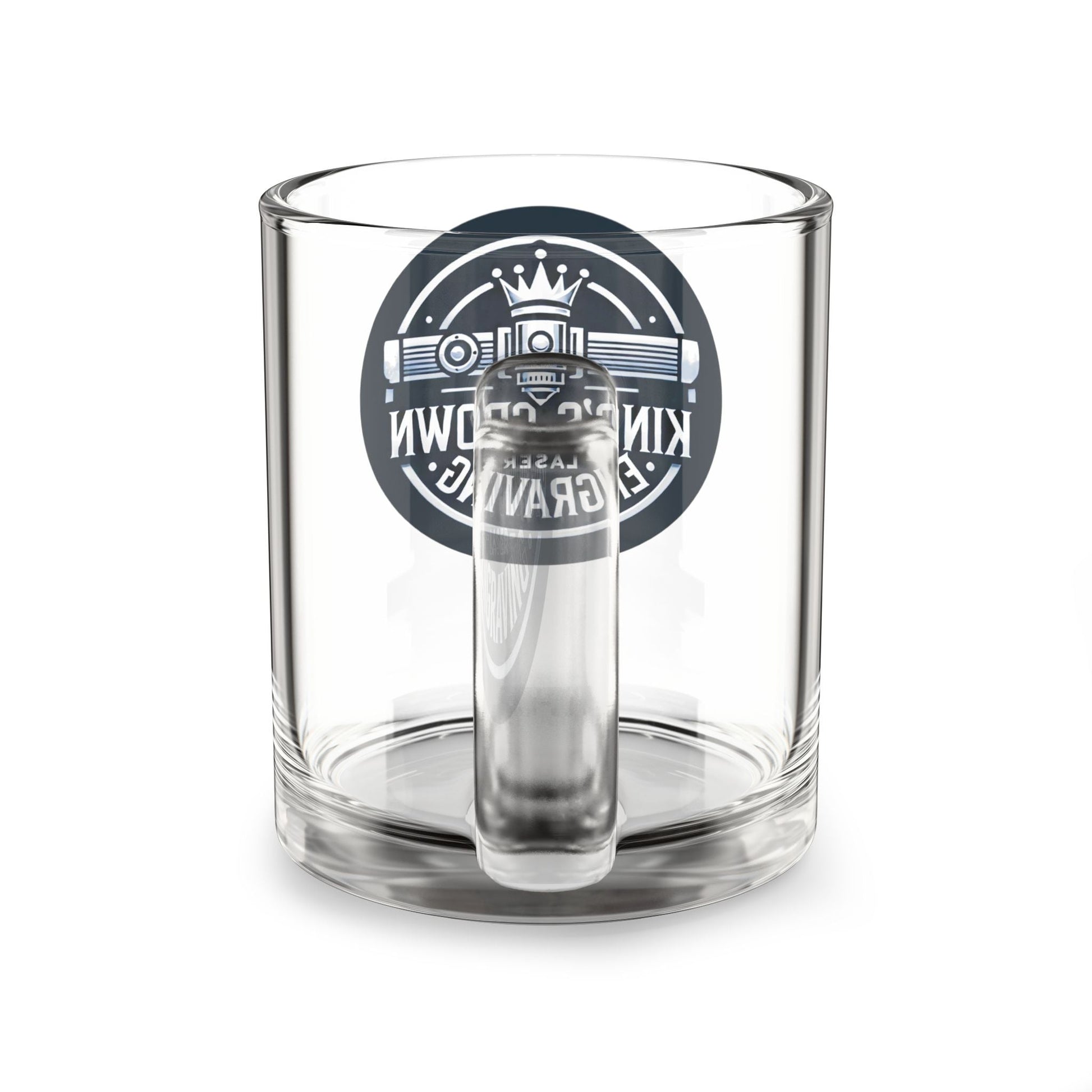 Custom Personalized Glass Coffee Mug - Perfect for Gifts, Home, Office, Engagements, and Holidays Printify