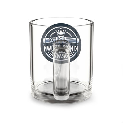 Custom Personalized Glass Coffee Mug - Perfect for Gifts, Home, Office, Engagements, and Holidays Printify