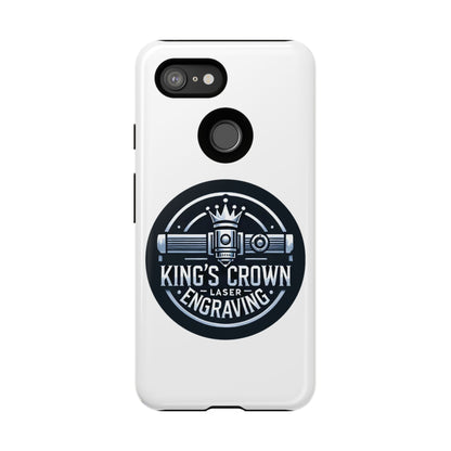 Custom Laser Engraved Phone Case, Tough Cases for Kings and Queens, Stylish Phone Accessories, Custom Gifts, Unique Designs Printify
