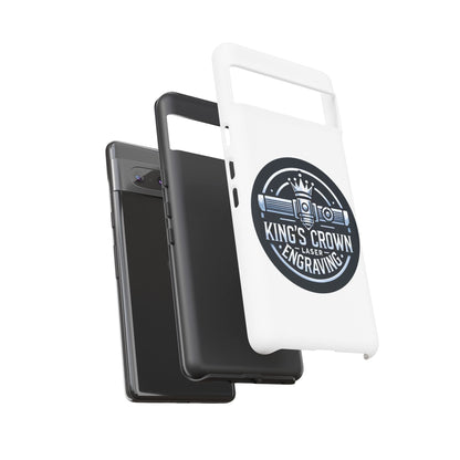 Custom Laser Engraved Phone Case, Tough Cases for Kings and Queens, Stylish Phone Accessories, Custom Gifts, Unique Designs Printify