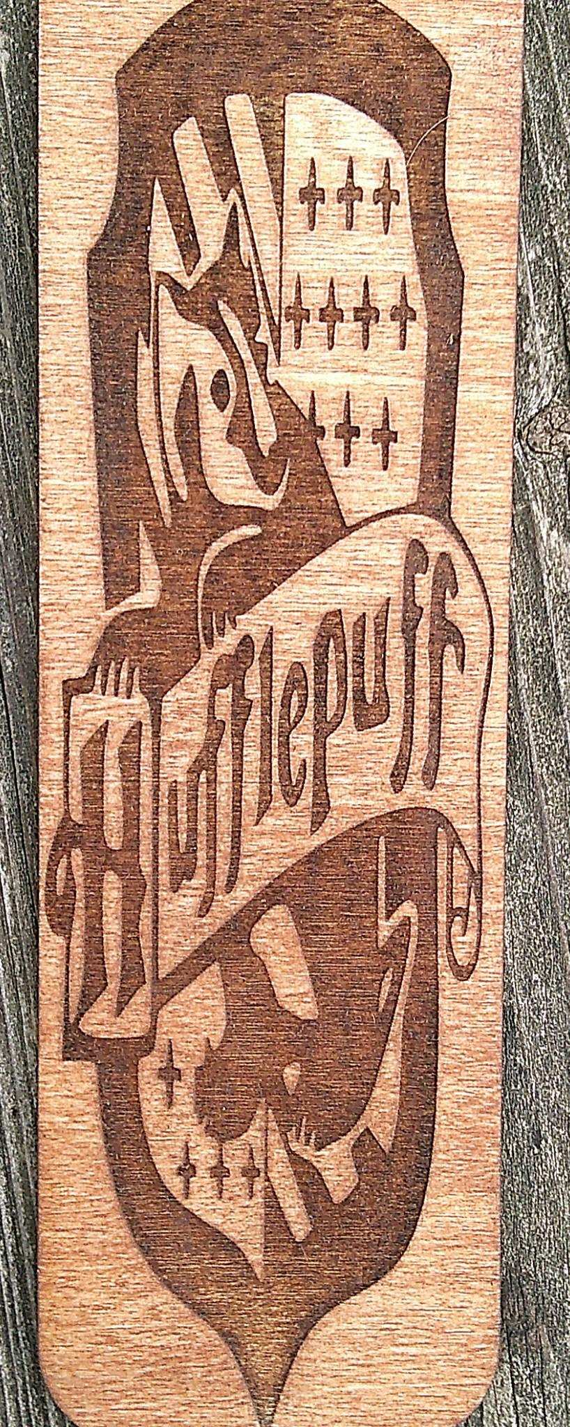 Wizard House Wooden Bookmarks My Store
