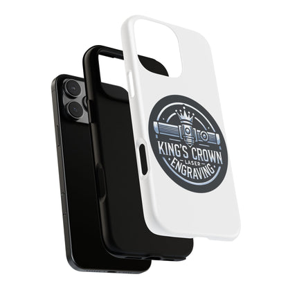 Custom Laser Engraved Phone Case, Tough Cases for Kings and Queens, Stylish Phone Accessories, Custom Gifts, Unique Designs Printify