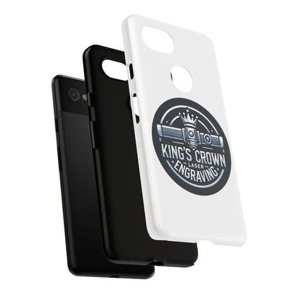 Custom Laser Engraved Phone Case, Tough Cases for Kings and Queens, Stylish Phone Accessories, Custom Gifts, Unique Designs Printify