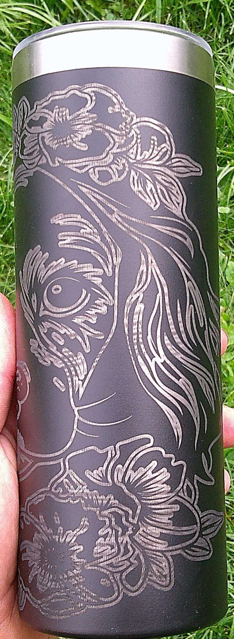 Custom Engraved Tumbler, Logo Tumbler, Custom Logo Tumbler, Customized Metal Tumbler, Laser Engraved Tumbler, Custom Photo My Store