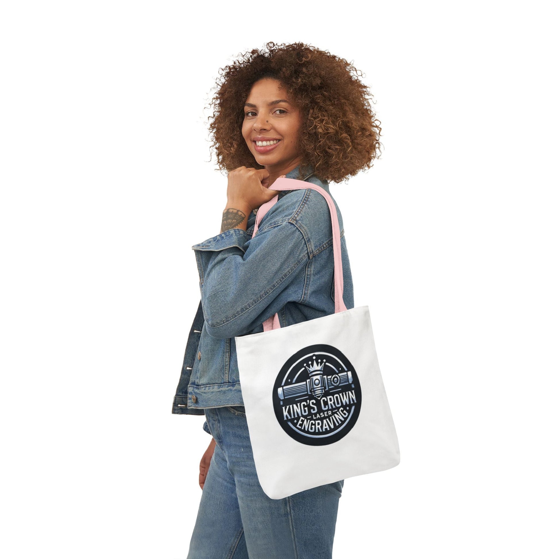Custom Modern Canvas Tote Bag with 5-Color Straps, Eco-Friendly Shopper, Trendy Gift, Personalized Shopping Bag, Artsy Beach Bag, Stylish [...] Printify