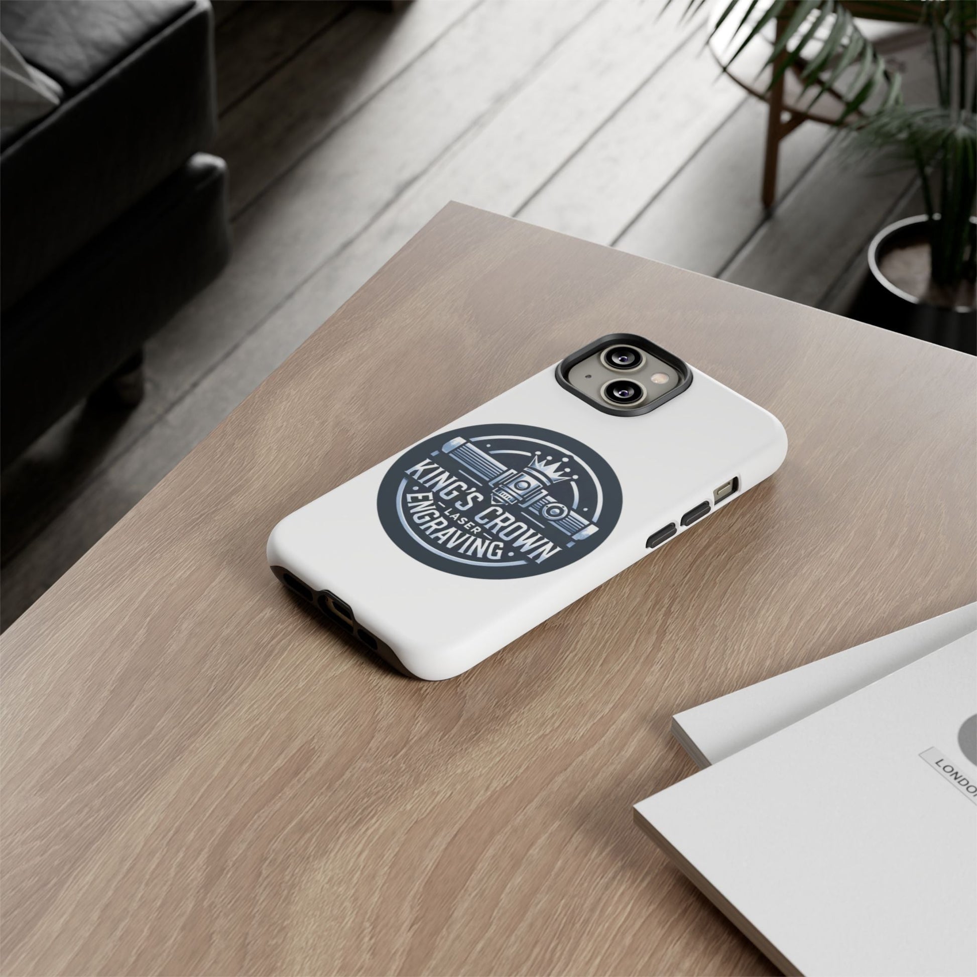 Custom Laser Engraved Phone Case, Tough Cases for Kings and Queens, Stylish Phone Accessories, Custom Gifts, Unique Designs Printify