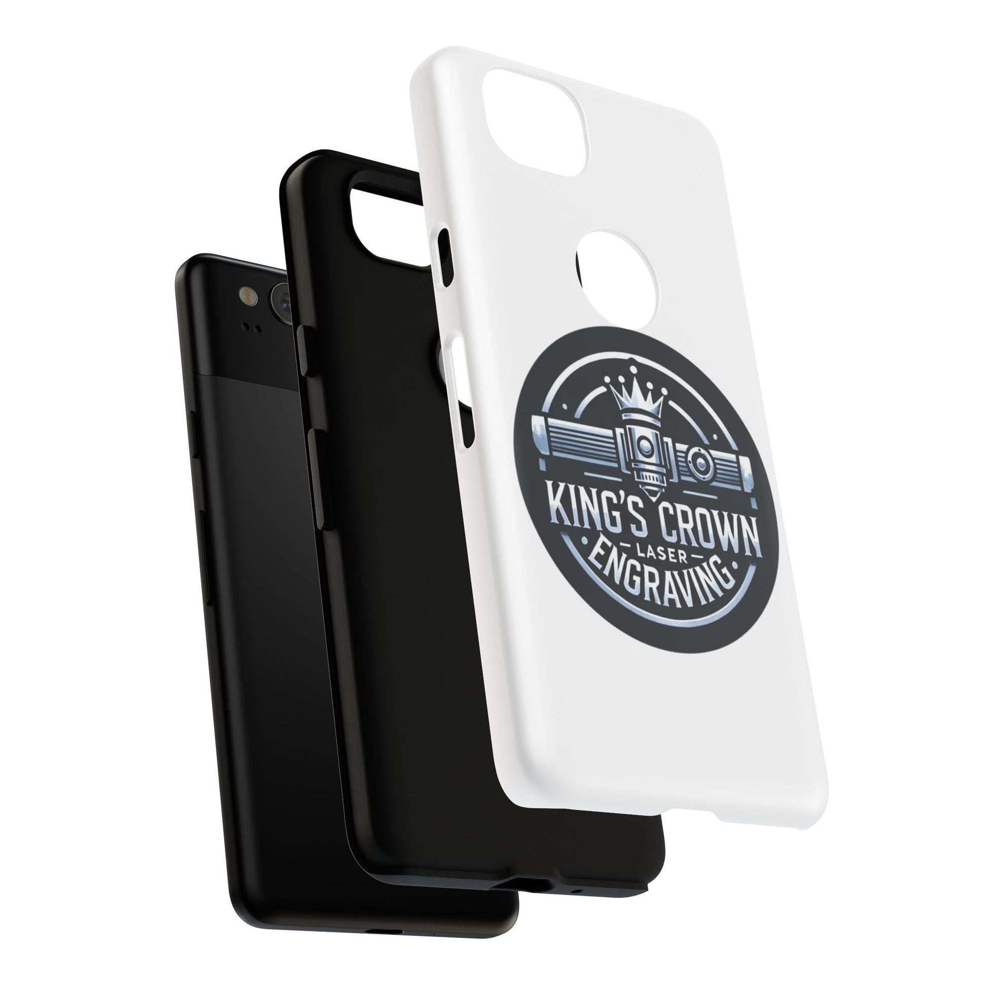 Custom Laser Engraved Phone Case, Tough Cases for Kings and Queens, Stylish Phone Accessories, Custom Gifts, Unique Designs Printify