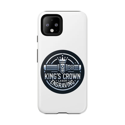 Custom Laser Engraved Phone Case, Tough Cases for Kings and Queens, Stylish Phone Accessories, Custom Gifts, Unique Designs Printify