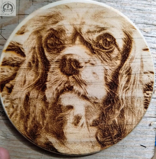 Custom Photo engraved wood coasters Personalized Gift-Bulk My Store