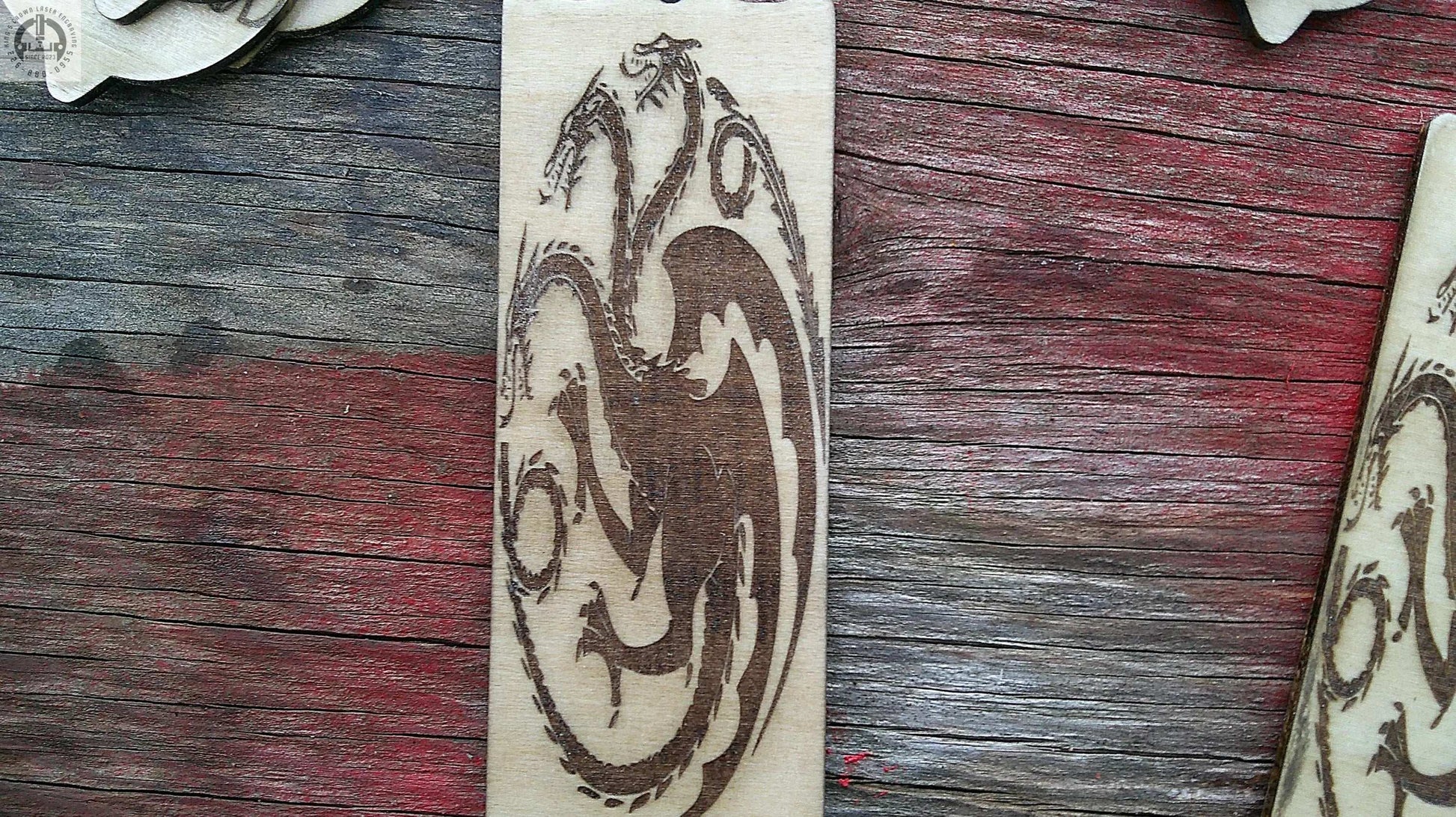 Handmade Targaryen Sigil Bookmark for Game of Thrones Fans, Gift for GOT/House of Dragons Fans, My Store