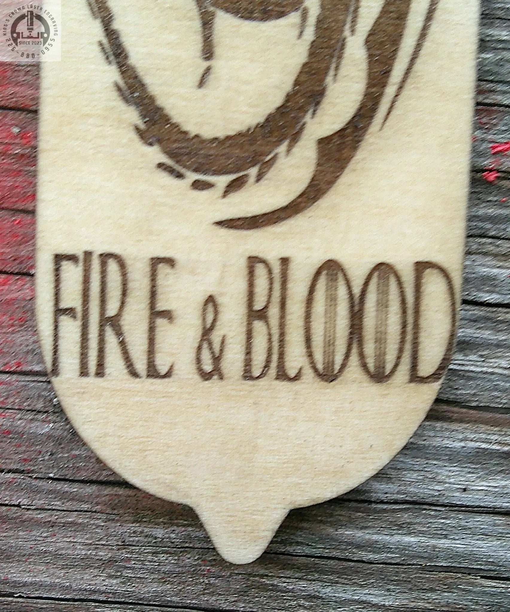 Handmade Targaryen Sigil Bookmark for Game of Thrones Fans, Gift for GOT/House of Dragons Fans, My Store