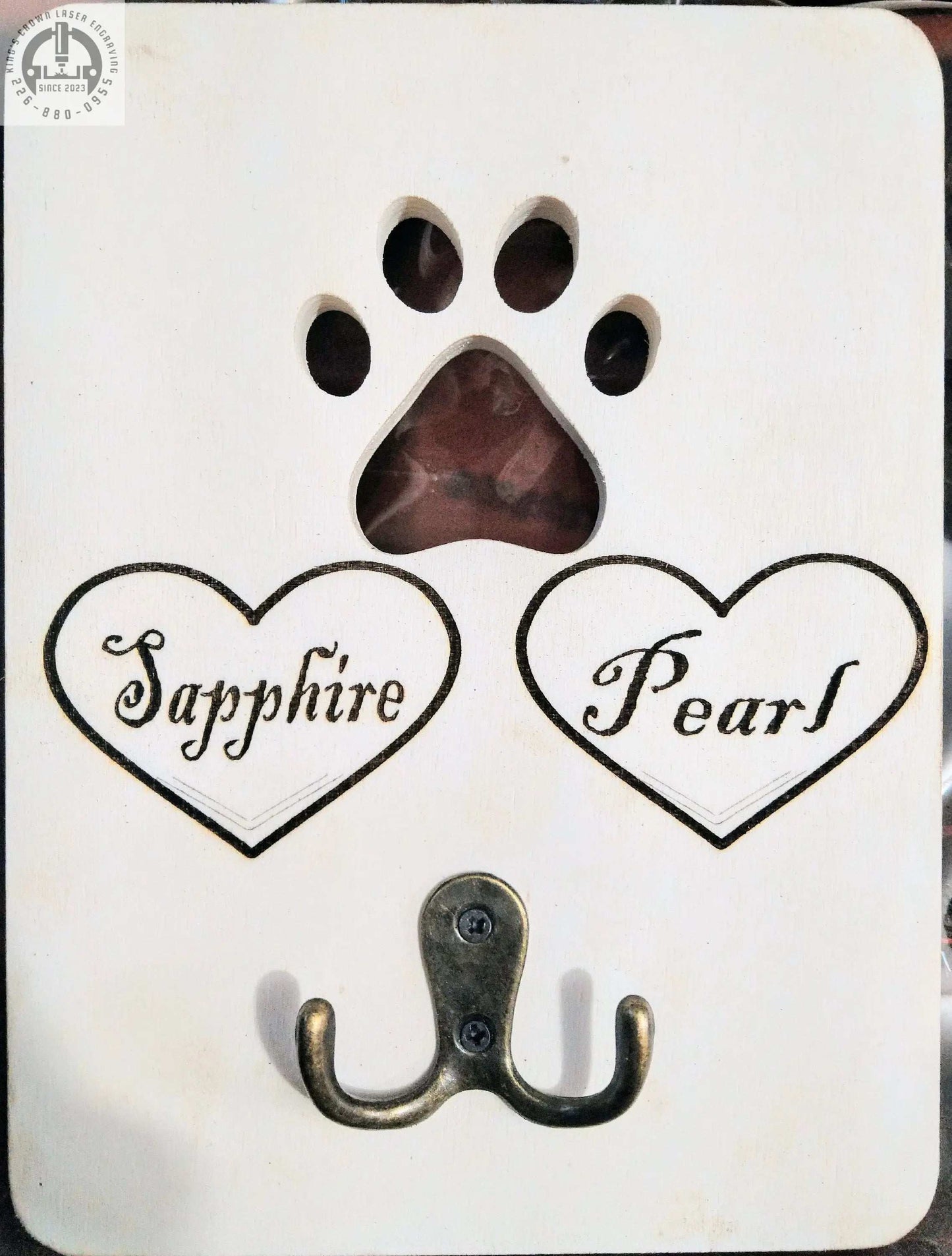 Personalized Leash Hanger/Organizer My Store