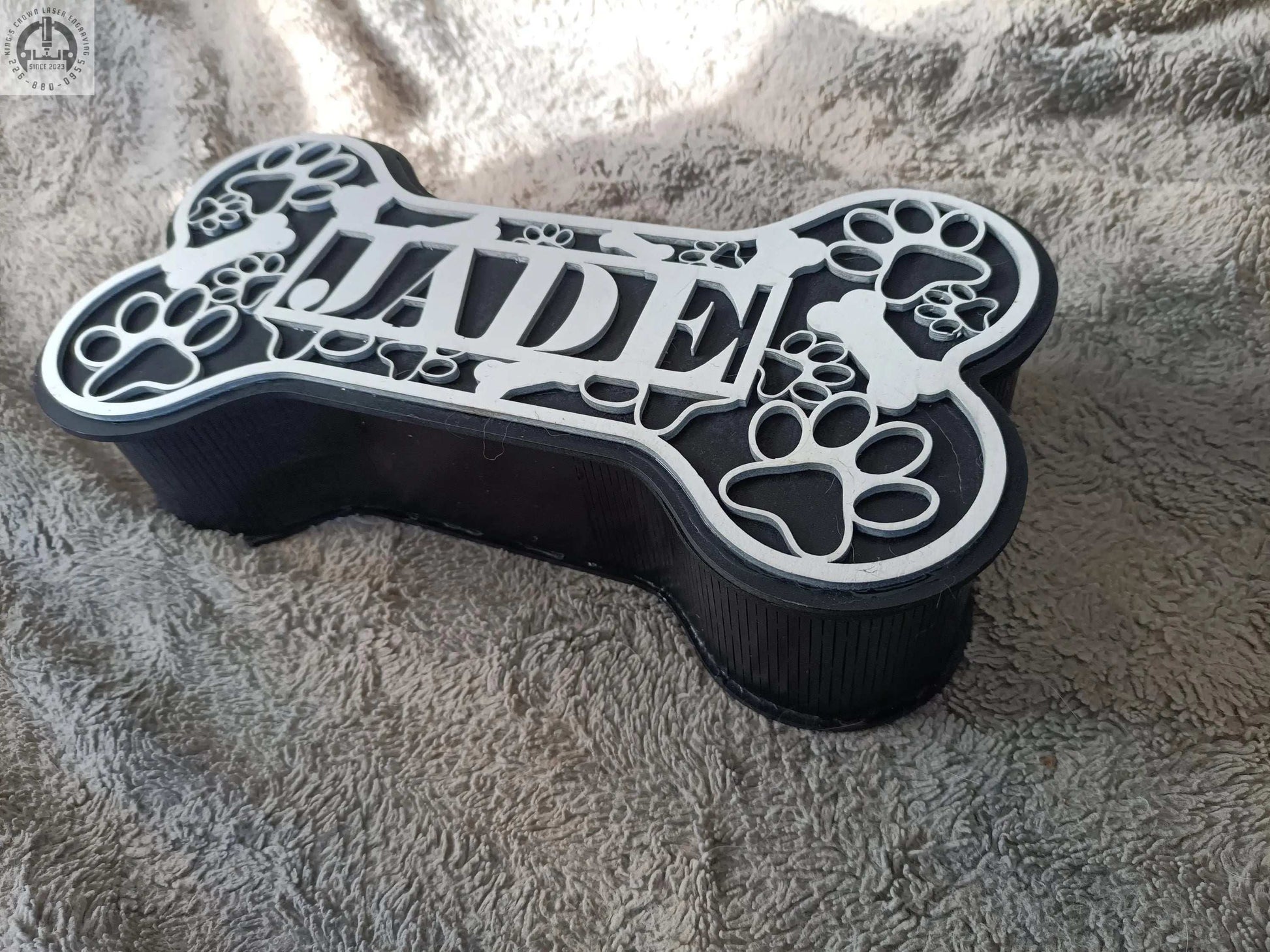 Personalized Treat Box, Dog Treat Box, Custom Dog Treat Gift, Dog Treat Storage, Dog Bone Gift, Dog Treat Jar, Dog Treat Container My Store